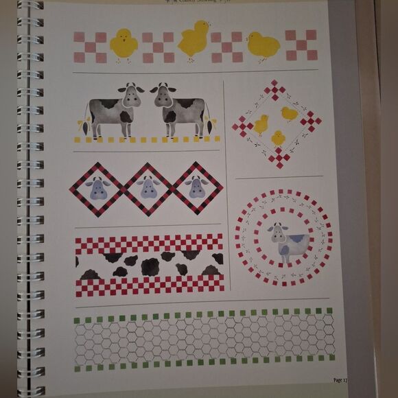 Country Stenciling Easy, Beautiful Designs for Your Home, Stencils Included - Picture 5 of 9